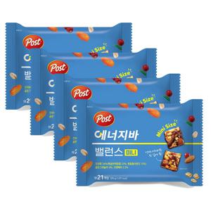 포스트 에너지바 밸런스미니 231g*4개