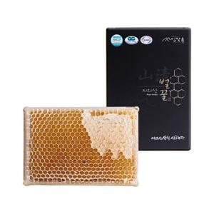 지리산산청 2025년 생산 벌집꿀 400g