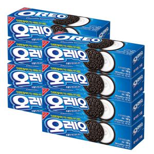 오레오 화이트크림 초콜릿 샌드위치 쿠키 100g*8개
