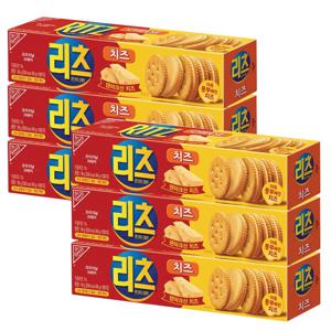 리츠 샌드위치 크래커 치즈 96g*6개