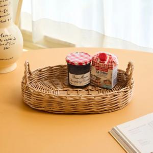 L 버드나무 양 손 타원트레이