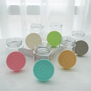 헥사 얌얌 실리콘뚜껑 에코젠 트라이탄 이유식 밀폐용기 150ml 6컬러 세트
