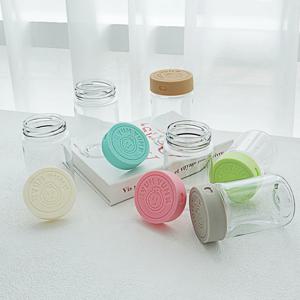 헥사 얌얌 실리콘뚜껑 에코젠 트라이탄 이유식 밀폐용기 200ml 6컬러 세트