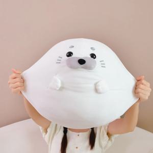 만두 물개 쿠션 미니 베개 인형