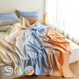 라이트 면거즈 이불 겸 블랭킷 S (170x210cm)+파우치 3colors