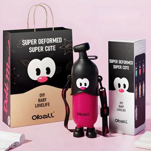 도도 오볼텀블러 400ml 스텐316 초등학생 유치원 어린이집 선물 빨대 물병