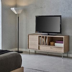 호텔침대 유로 503 프레임 오크 TV장(매장가구)