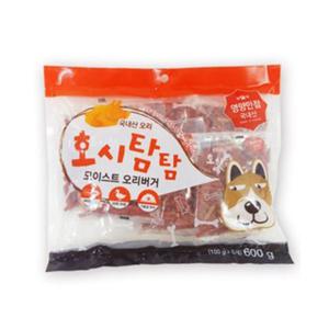 호시탐탐 모이스트 오리버거 600g 강아지간식