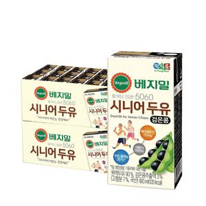 베지밀 5060 시니어 두유 190ml*48팩