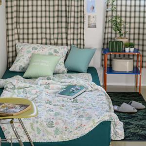 네이처 리플시어서커 듀라론 냉감이불 여름이불 침구세트 (SS,Q)