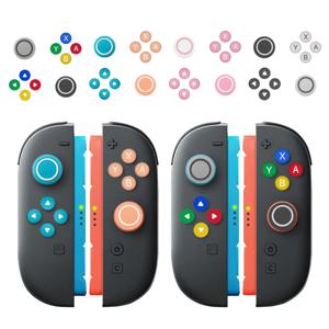닌텐도 스위치2 조이콘 스틱커버 버튼커버 아키토모 라인