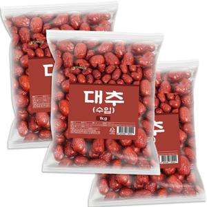 중국산 대추 1kg*3팩