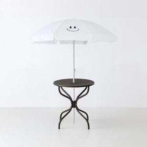 ROMIL 스마일 파라솔 베이지+BIELLA 빈티지테이블 세트
