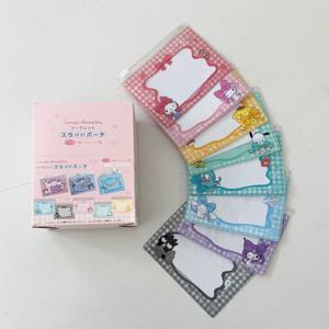산리오 캐릭터 투명 pvc 미니 파우치 랜덤