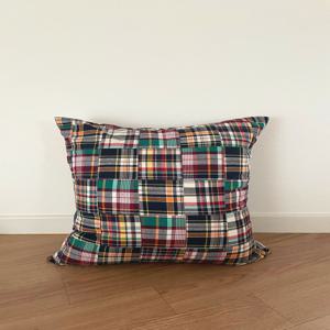 Patchwork Cushion (3size) 쿠션 커버 / Navy