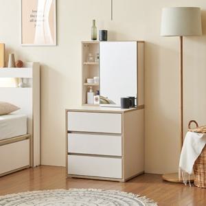 소형평수 자취생 3단 서랍형 거울 미니화장대  600