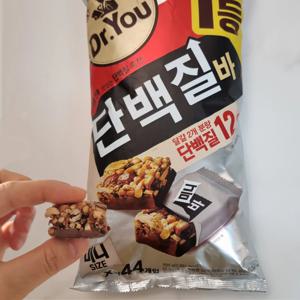 닥터유 단백질바 미니 44개 운동 간식 에너지바