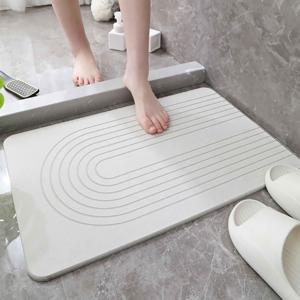 규조토발매트 자연이 만든 흡수 패드 발매트 3D 음각