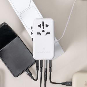 여행용 멀티어댑터 GaN PPS USB 5포트 GAN PD 85W 파우치 증정