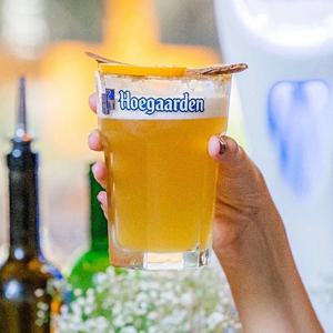 벨기에 호가든 맥주잔 수입맥주 전용잔 (330ml)