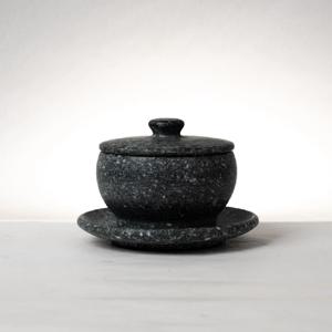 장수 곱돌 고급 대추찻잔 세트