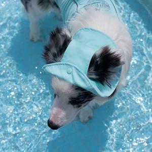 강아지썬캡 자외선차단 UV쿨링캡 민트 (B101_MT)