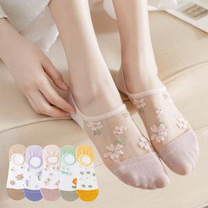 5켤레+5켤레 피어나봄 시스루덧신 페이크삭스 양말 색상혼합 (총 10켤레세트)