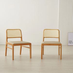 라탄쿠션체어 디자인체어 라탄체어 카페체어