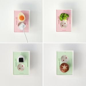 [브로콜리 단독] OUTLET PLUG COVERㅣ음식 콘센트 마개