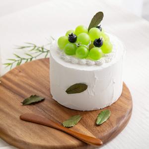 DIY 과일 케이크 모형 만들기 (소 - 청포도)