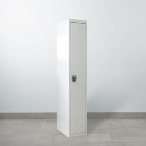 1인용 1단 철제 락커 캐비넷 그레이