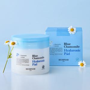 듀얼패드/ 블루캐모마일 히알로로닉 패드 70매+블루캐모마일(크림 15ML*2+마스크 2매)