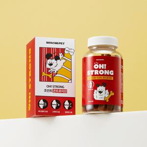 오! 스트롱 콘드로이친 관절영양제 180g (120정~) 강아지용