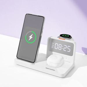아이클락 4in1 올인원 고속 무선 충전기 ( 애플 & 갤럭시 워치 공용 )