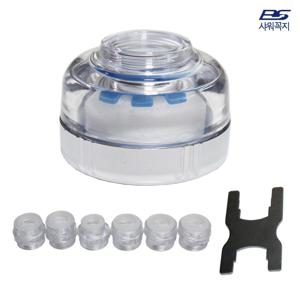 세면대필터 헤드 녹물제거 수도꼭지 HSH-4002T