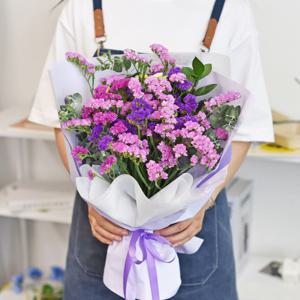 스타티스 생화 꽃다발 꽃선물 화병 꽃 포장 경매 꽃배달 정기구독