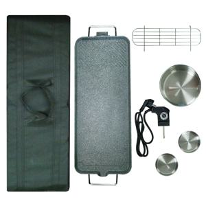 대원 프리미엄 스톤 코팅 전기 고기불판 와이드 그릴 EZPAN-250