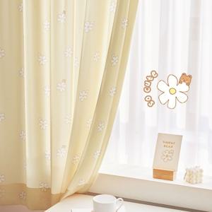 맞춤제작 선데이베어 쉬폰커튼 비침없는 차르르 키즈커튼 아이방커튼 반창커튼