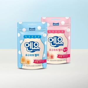 엔요 요구르트 젤리 2종 45g 8개입씩 (엔요/엔요 딸기) (총 16개입)