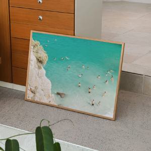 바다포스터 여름감성 해변 풍경 가로포스터 액자 Mallorca