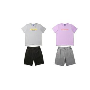 (신세계본점)JUM22M81 아이더 키즈 반팔+반바지 세트 기능성 세트 놀이터 캠핑 여행 물놀이