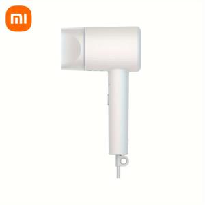 TEMU 샤오미 미 이온 헤어 드라이어 H300, 컴팩트하고 가벼운 빠른 건조기, 9.5cm 초짧은 케이싱, 20m/s 초대형 공기 흐름, 5천만 음이온, 57°C 스마트 온도 제어