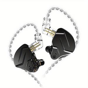 TEMU KZ ZSN Pro X 듀얼 드라이버 HiFi 유선 이어폰