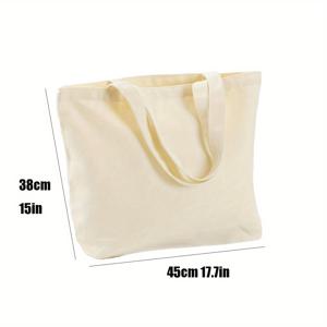 TEMU 3/6/12pcs DIY용 빈 두꺼운 가방, 휴대용 및 내구성이 뛰어난 토트백, 쇼핑, 공부, 여행에 다용도로 사용할 수 있는 DIY 지갑 만들기