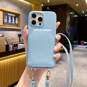 TEMU 유럽과 미국 스타일의 멋진 개성 도파민 리치 패턴 다기능 크로스바디 조절 가능한 원피스 지갑 듀얼 카드 지갑 모바일 폰 케이스, Apple 15promax 모바일 폰 케이스, iPhone14 창의적인 13Pro 개성 있는 방탄 보호 케이스에 적합