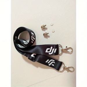 TEMU 폴리아미드 넥 스트랩 랜야드, DJI 드론 리모컨용 내구성 훅, 화면 호환, DJI 미니 3 프로/에어 3/미니 4 프로, 매빅 3용 핸즈프리 액세서리 키트 - 배터리 미포함|드론