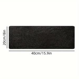 TEMU 1pc 실리콘 미끄럼 방지 자동차 대시보드 매트, 전화 및 키용 접착 스티커, 고무 뒷면, BMW 액세서리, 세 가지 크기 제공