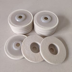 TEMU 1개 (10 팩) 거울 연마 패드 - 최종 목재 연마 휠, 100mm 내구성 목재 휠, 각도 그라인더에 적합, 스테인레스 스틸, 목공 가구 및 유리 연마에 적합; 금속, 대리석 및 세라믹에 쉽게 연마 및 연마할 수 있습니다.