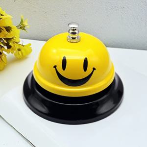 TEMU 1-팩 금속 콜벨, 사무실 책상용, 서비스 데스크 벨, 크롬 도금 테이블탑 벨, 호텔, 학교, 레스토랑, 접수 구역 및 창고에 적합 - 철 구조, 무충전, 배터리 없음, Wi-Fi 기능 없음