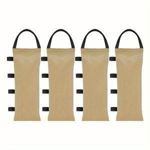 TEMU 4pcs 사막 가방 텐트 야외 광고 텐트 천막 고정 팝업 텐트 (모래는 포함되지 않음)